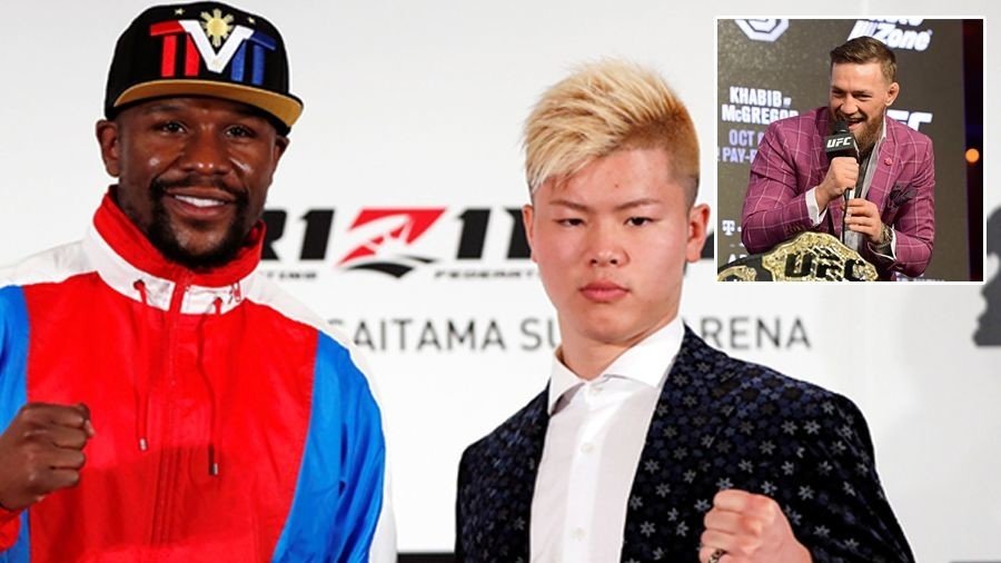 ‘Chris Tucker and f***ing Jackie Chan’ – McGregor weighs in on Mayweather Rizin fight