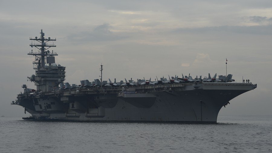 Navy disciplines sailors for LSD ring aboard nuclear-powered aircraft carrier