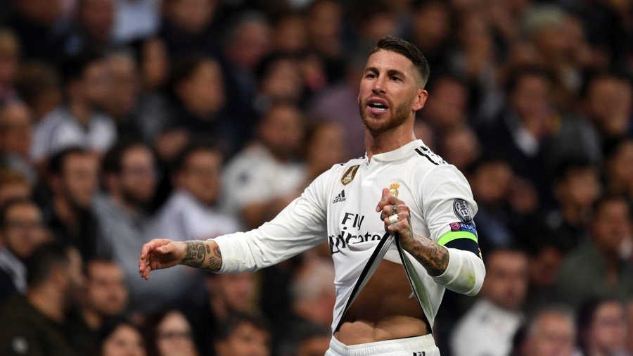 ‘Ramos at it again!’ Real skipper’s elbow leaves rival bloodied, internet puts the boot in (VIDEO)