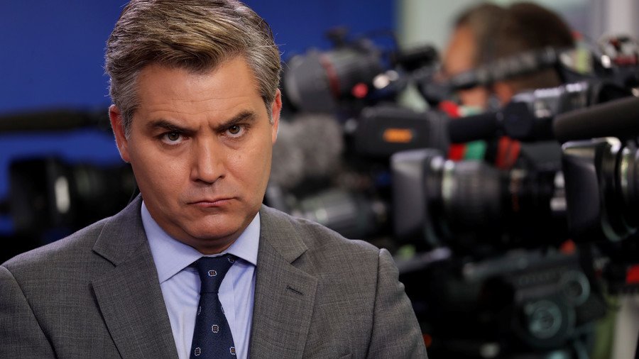 Jim Acosta streams loss of WH pass, Twitter offers fitting soundtrack (WATCH WITH AUDIO)