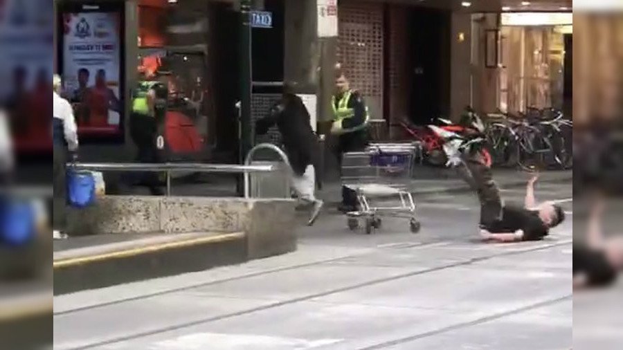 Who is Trolleyman?: Twitter hails mysterious hero who stopped Melbourne attacker in his tracks
