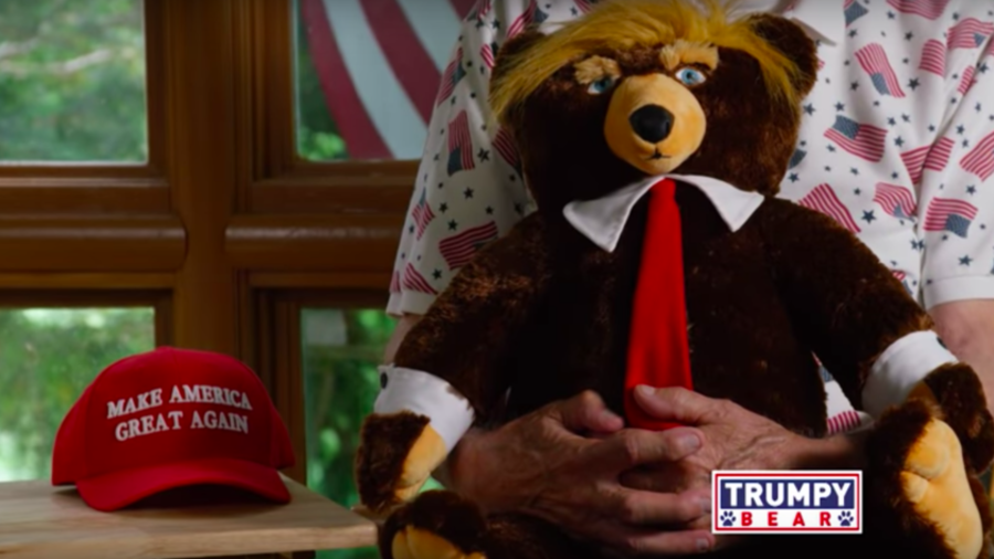 The ‘Trumpy Bear’ is a real product for Trump fans — and it’s ‘made in China’
