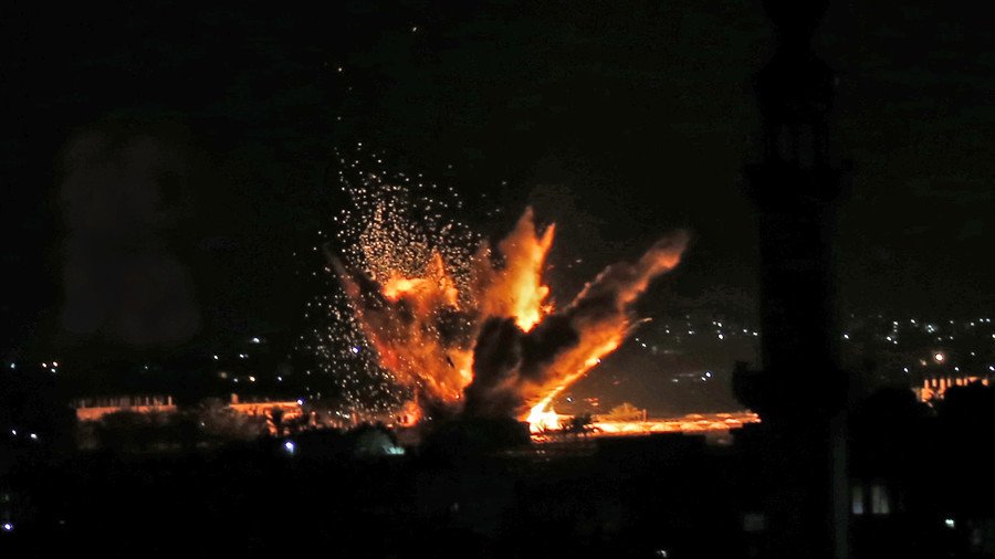 IDF releases footage of Israeli airstrikes on Gaza (VIDEO)