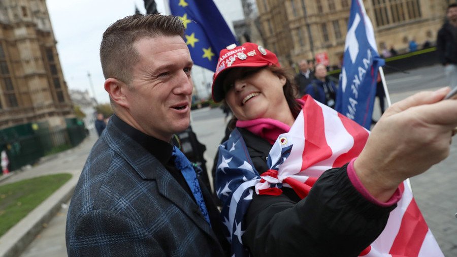 Tommy Robinson refused entry into US to attend Republicans’ event on Islam – reports