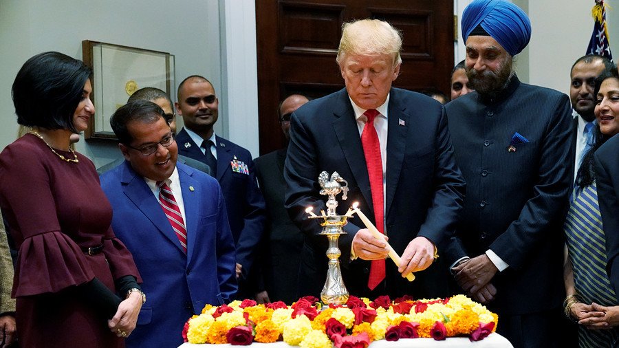 You forgot Hindus… twice: Trump roasted over botched Diwali festival tweets