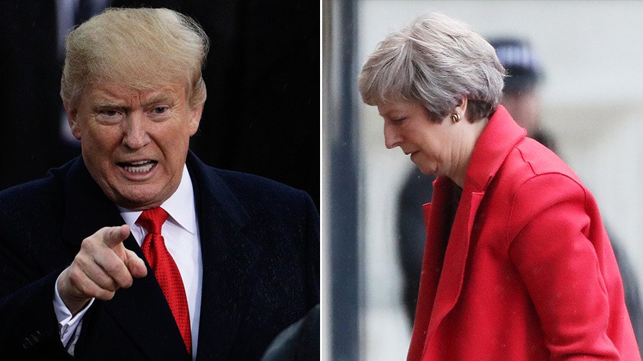 Trump 'bashes' UK’s May after she calls to congratulate him on midterm results