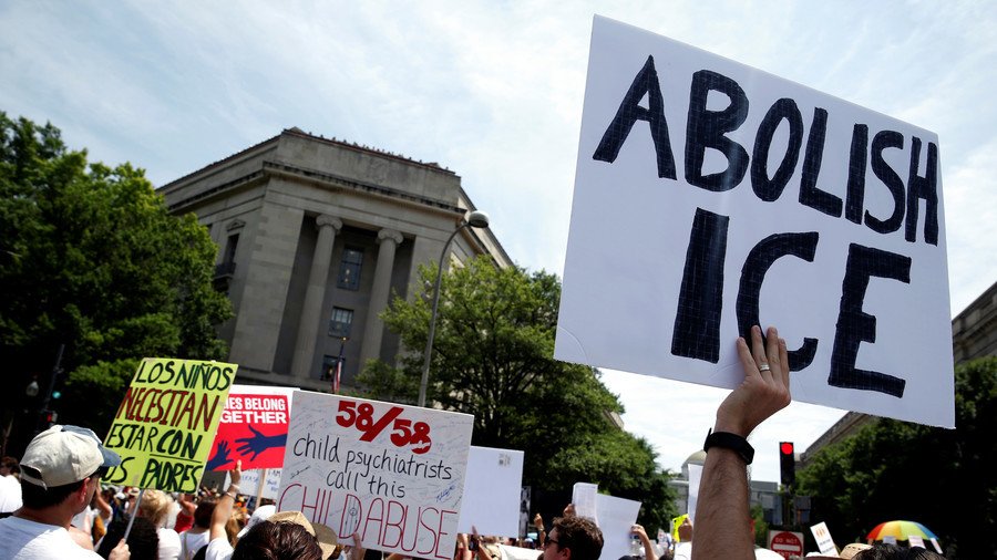 Kamala Harris compares US immigration agency ICE to the KKK