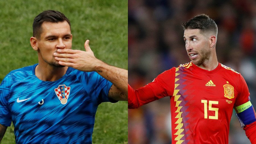 ‘Bunch of p******’: Croatian defender Lovren taunts Ramos & Spain after revenge win