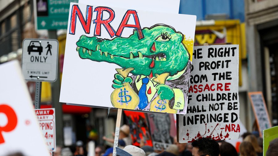 ‘Thoughts & prayers’: Twitter laughs as NRA bleeds out financially
