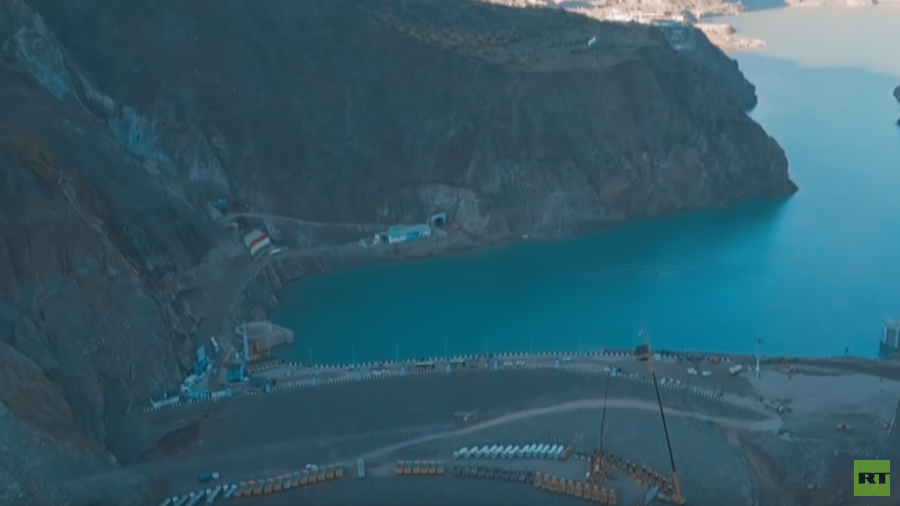 Tajikistan launches first phase of hydro power station dam, set to become world’s largest (VIDEO)