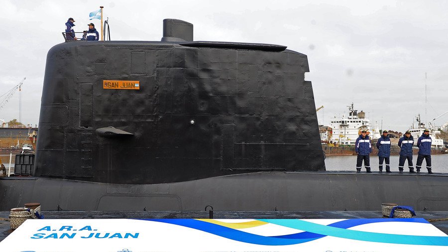 Argentine military sub San Juan missing for 1 year found deep in Atlantic, military confirms
