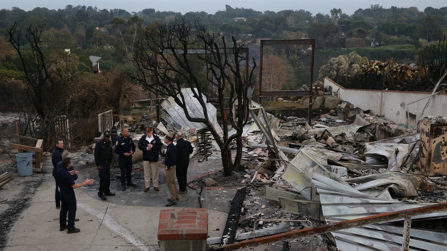 ‘Total devastation’: Trump visits California as wildfire death toll jumps to 76, with 1,276 missing