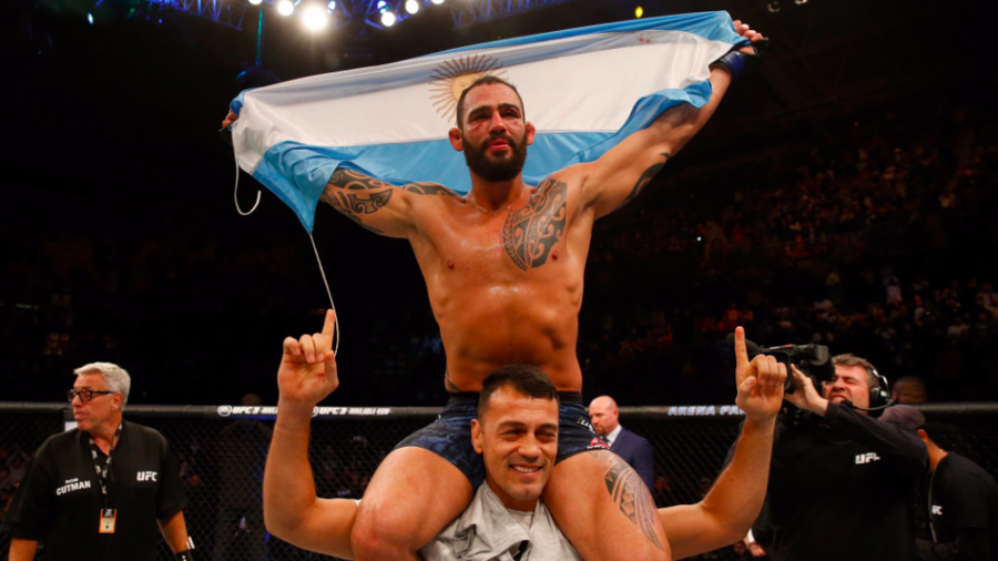 Hometown fighter scores stunning knockout in UFC Argentina headliner (VIDEO)