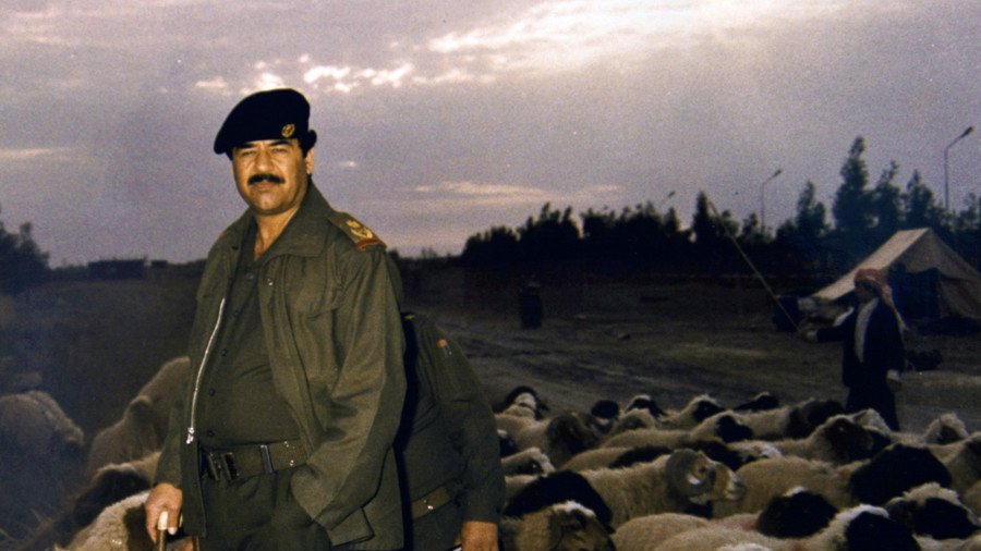 ‘In loving memory of Saddam Hussein’: London bench dedication to Iraqi dictator causes uproar