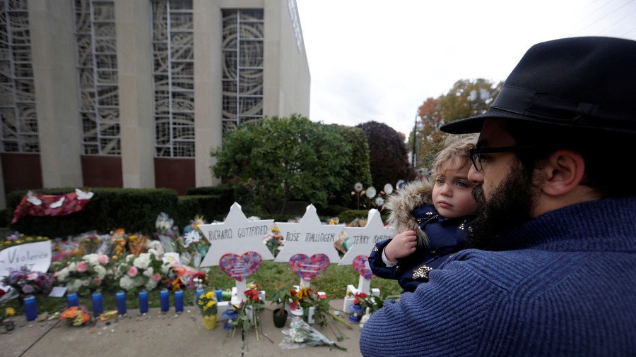 Outrage over swastika: Vandals defile mural honoring victims of Pittsburgh synagogue attack