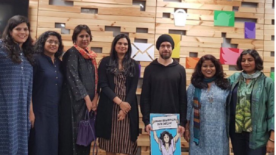 Twitter CEO Dorsey unleashes ‘hate speech’ storm with sign denouncing India’s caste system