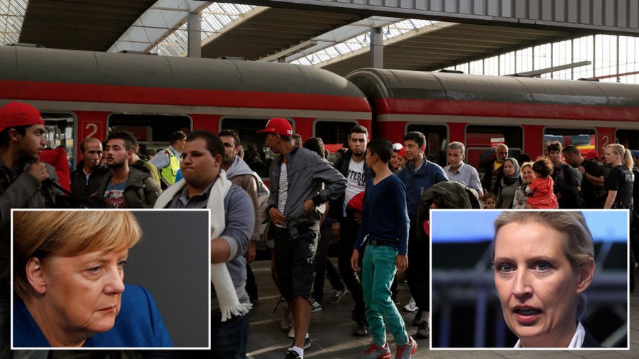 ‘Women dare not walk the streets’: Migrant spat in Bundestag, as AfD leader lashes out at Merkel