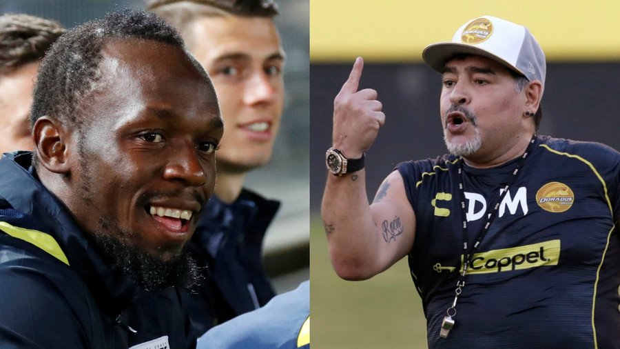 Usain Bolt linked with shock move to Mexican team managed by Maradona