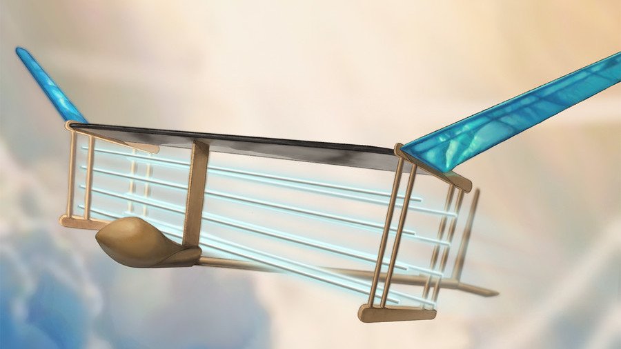 This Star Trek-inspired ionic plane can SILENTLY glide through the sky