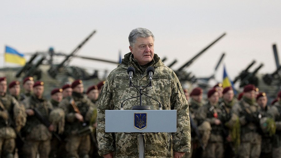 Ukraine parliament backs Poroshenko’s 30-day martial law in Russia border areas after Kerch standoff