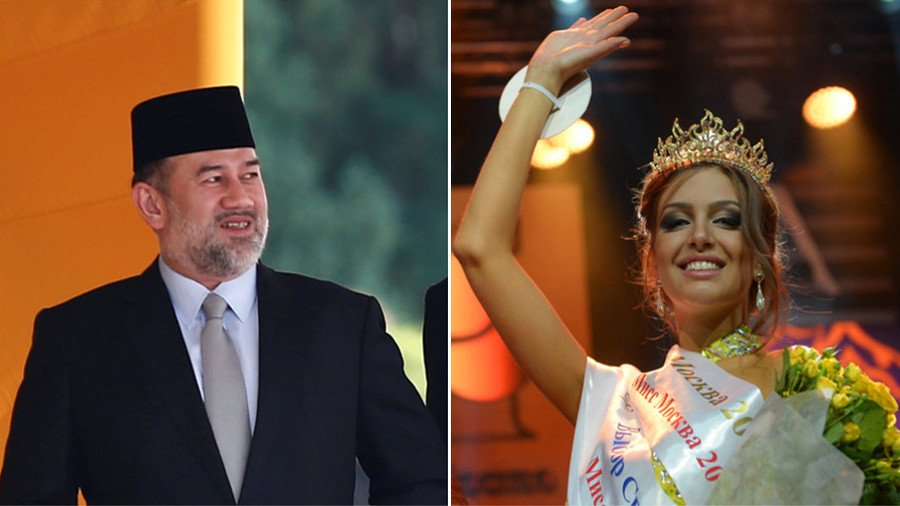 From little ‘bandit’ to queen: Ex-Miss Moscow marries Malaysian king (PHOTOS)