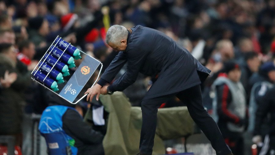 Mental Mourinho! - Jose goes berserk as late Fellaini UCL winner sends Man United through (PHOTOS)