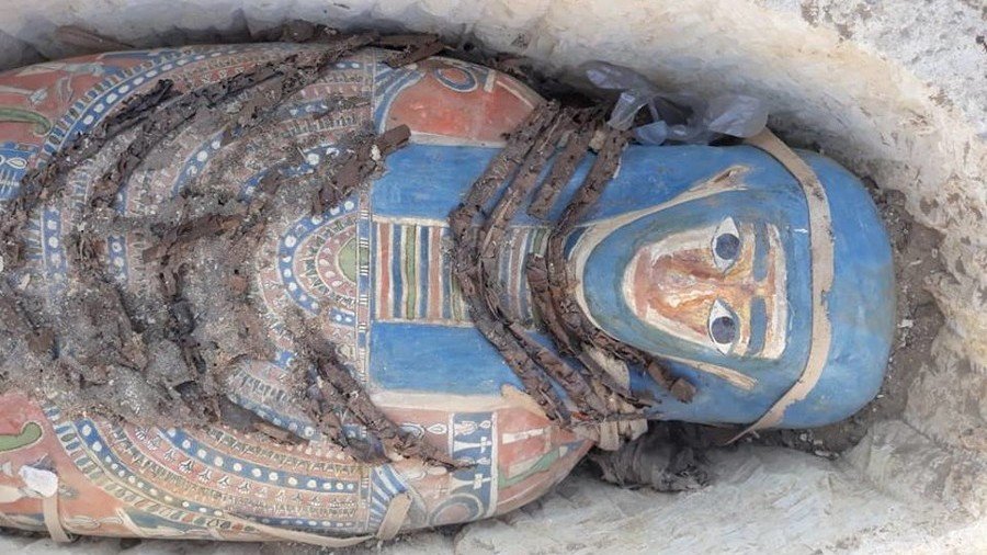 Eight Egyptian mummies uncovered in epic find at ancient site (PHOTOS)