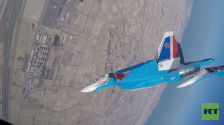 Legendary ‘Russian Knights’ dazzle Bahrain airshow with stunning aerobatics (VIDEO)