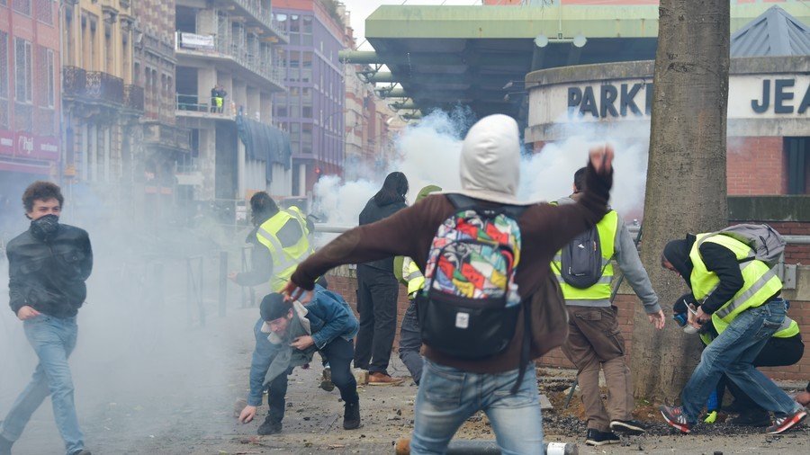 48 police officers injured at Yellow Vest protests in Toulouse (PHOTOS, VIDEO)