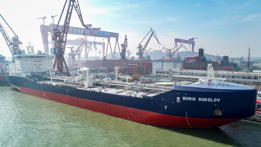 Breaking the ice: China launches its 1st all-season Arctic LNG tanker