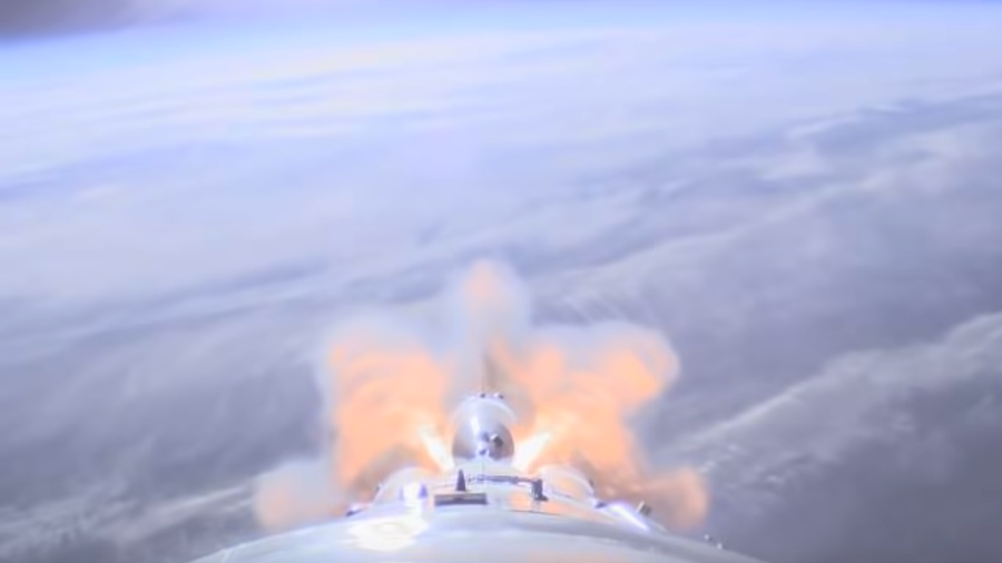 WATCH spectacular on-board footage of the Soyuz rocket blasting off