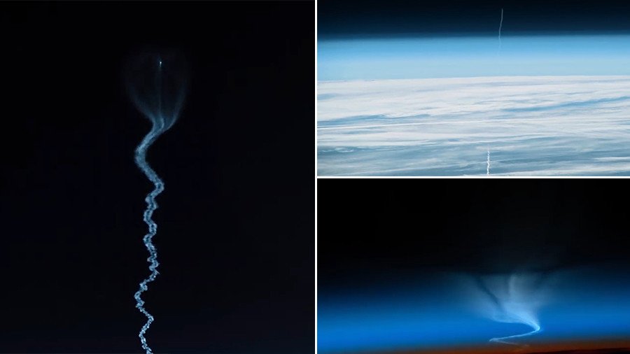 ‘Into the great black open’: Soyuz TIME-LAPSED journey to the International Space Station (VIDEO)
