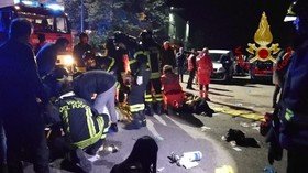 Stampede in Italian nightclub leaves 6 dead and over 100 injured