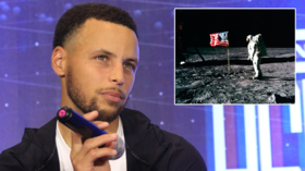 ‘We ever been to the moon?’ NBA star Curry insists NASA Moon landing was hoax