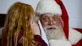 ‘Get the f**k out!’: Santa rips off beard, screams at children after fire alarm goes off