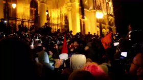 Protesters besiege Hungarian parliament, clash with police over ‘slave law’ (VIDEOS)