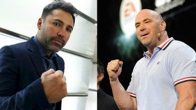 'Let's get in the ring': Oscar De La Hoya calls out rival promoter Dana White 
