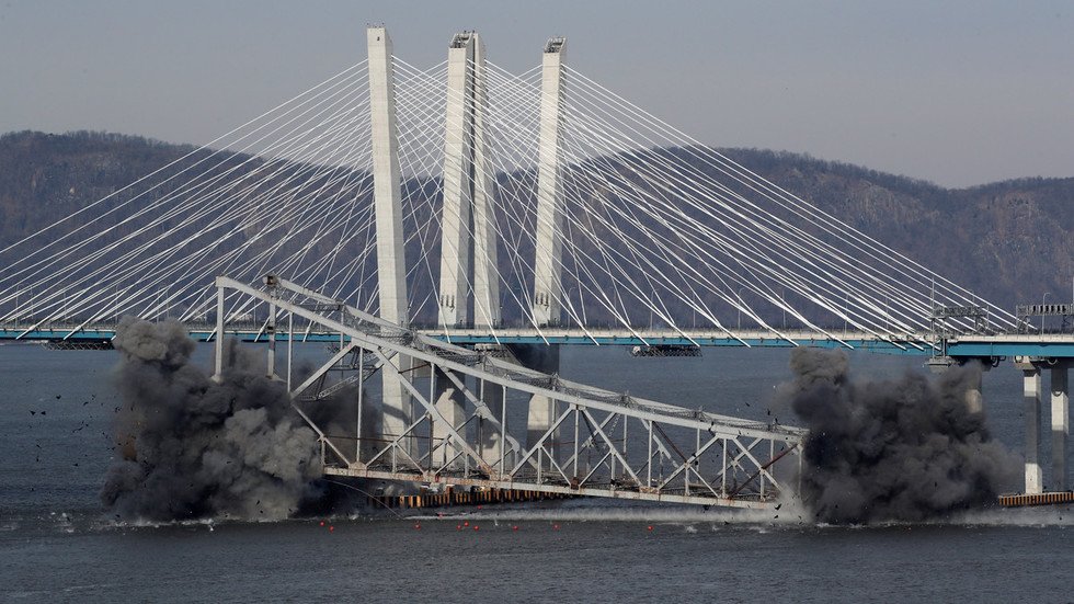 New York's Tappan Zee Bridge BLOWN UP to make way for the new (VIDEOS) — RT USA News