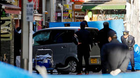 8 injured, 1 critically, as car plows into revelers in downtown Tokyo