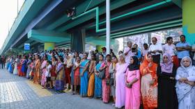 3mn women make 620-km human chain in India to fight for equality (PHOTOS)