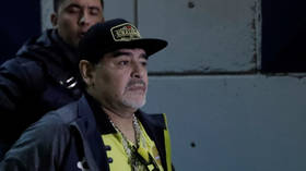 Maradona feeling 'well' after brief hospitalization for internal bleeding