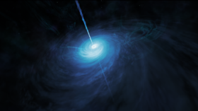 Shining like 600 trillions suns: Hubble spots stunning star-producing quasar