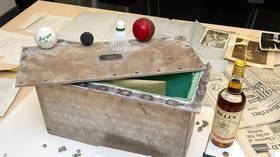 Time capsule full of cash, whisky & relics uncovered beneath Stirling University (PHOTOS, VIDEO)