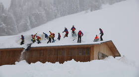 German hotel walloped by huge avalanche as snows claim lives across Europe (PHOTOS)