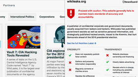 ‘Perfect accuracy’: WikiLeaks hits back at ‘neocon’ app NewsGuard, which labeled it untrustworthy