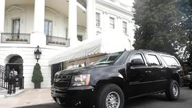 Injury reported in motorcade incident outside White House