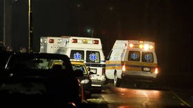 Over a dozen injured as bus carrying girls high school basketball team rolls over in West Virginia