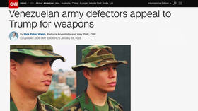 CNN’s ‘Venezuelan army defectors’ not in army, not defectors & don't live in Venezuela