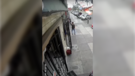 Quick-thinking pilots narrowly avoid disaster during crash landing on Lima city streets (VIDEO)