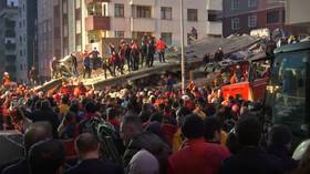 Multiple deaths after apartment block collapses in Istanbul (VIDEOS)
